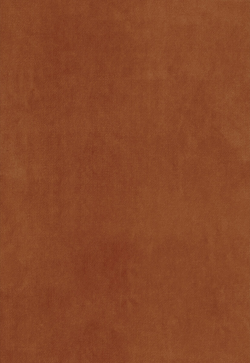 Rich orange fabric texture, ideal for upholstery and home decor projects. High-quality material from Saloni Furniture, perfect for adding warmth and vibrancy to any space.
