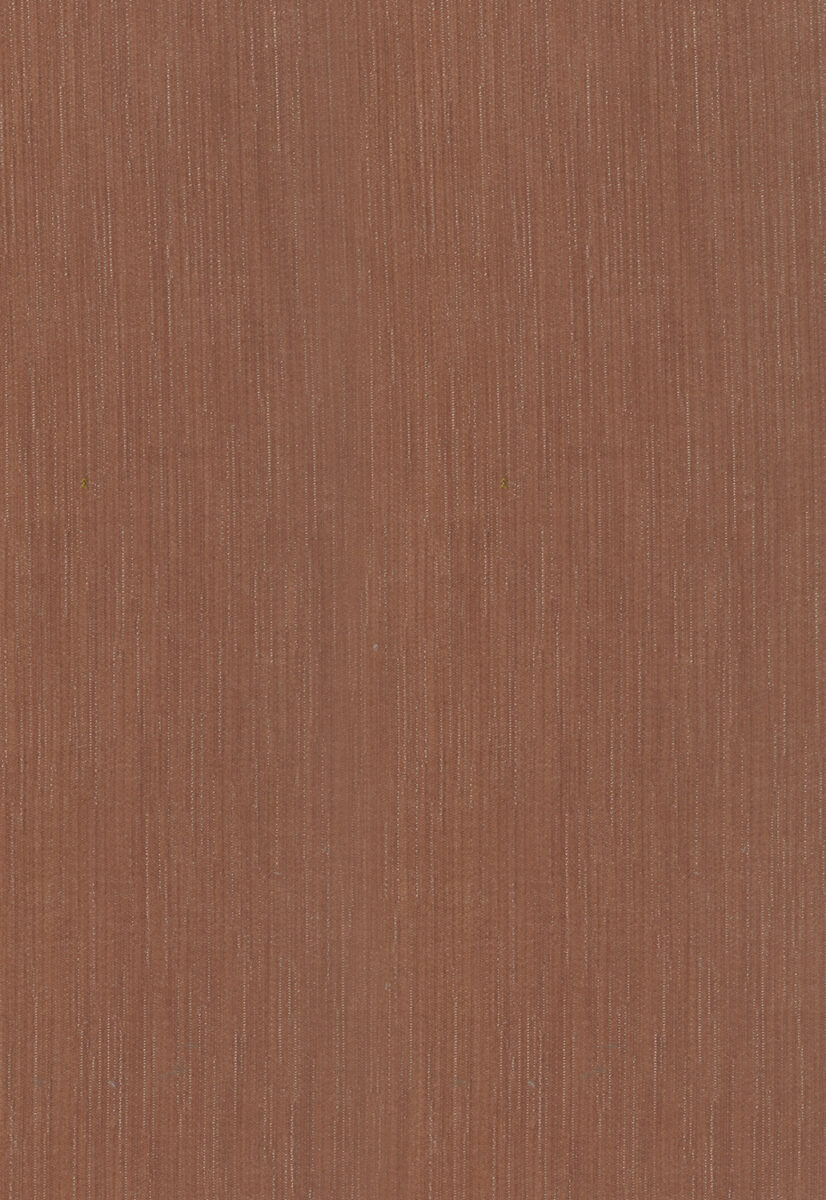 Fabric texture in warm terracotta color with subtle vertical lines.
