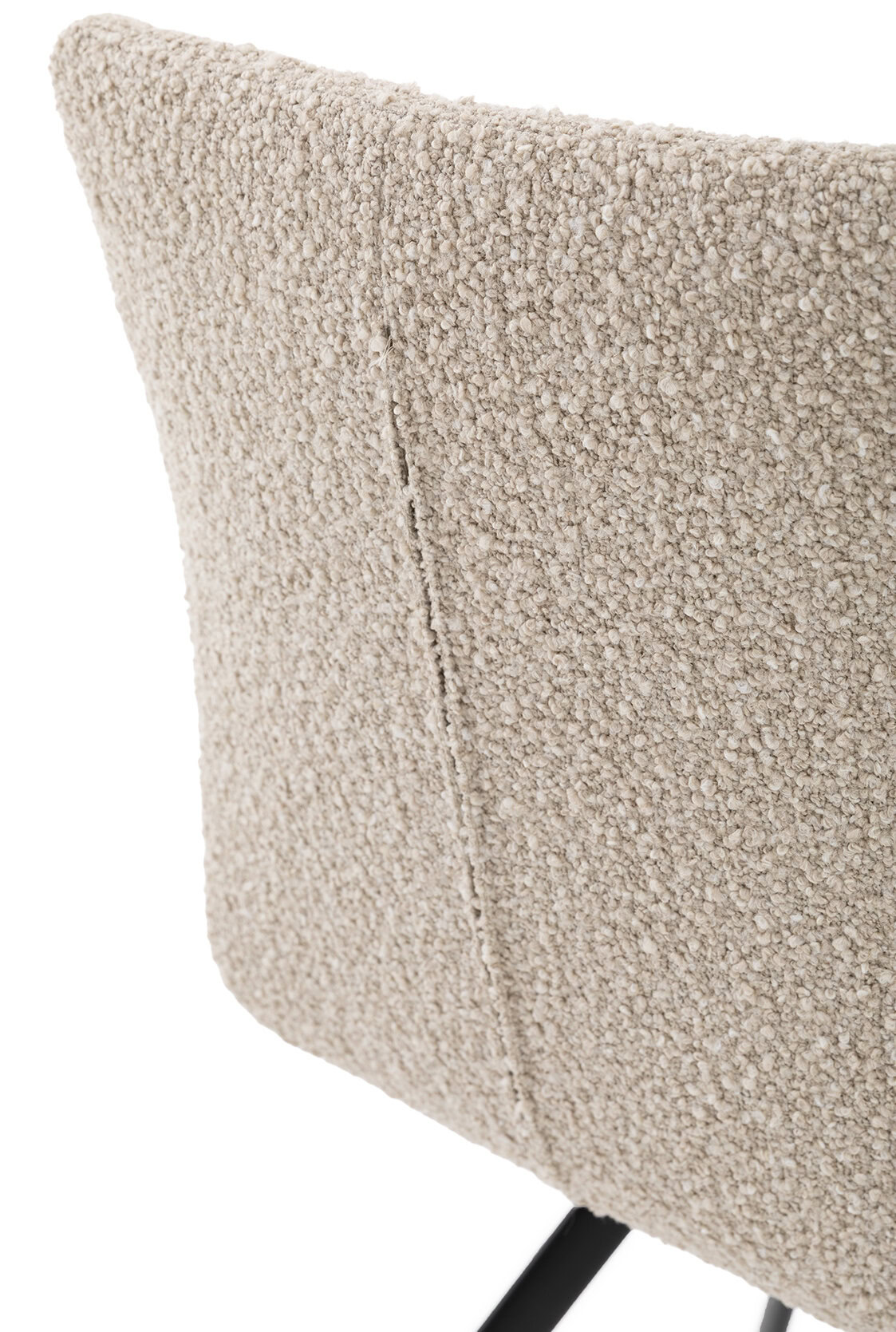 Soft beige textured fabric accent pillow, ideal for enhancing comfort and style in living room furniture. Perfect for sofas, chairs, and home decor.